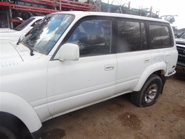 1994 Toyota Land Cruiser White 5.4L AT 4WD #Z22772